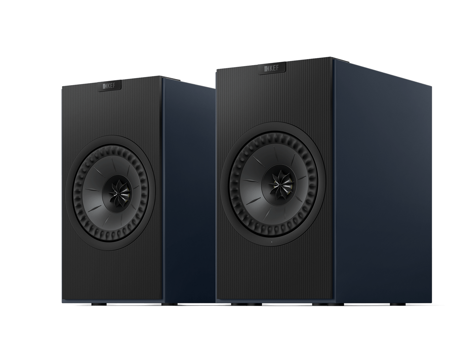 KEF Coda W Active Speakers in Midnight Blue, pair