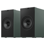 KEF Coda W Active Speakers in Moss Green