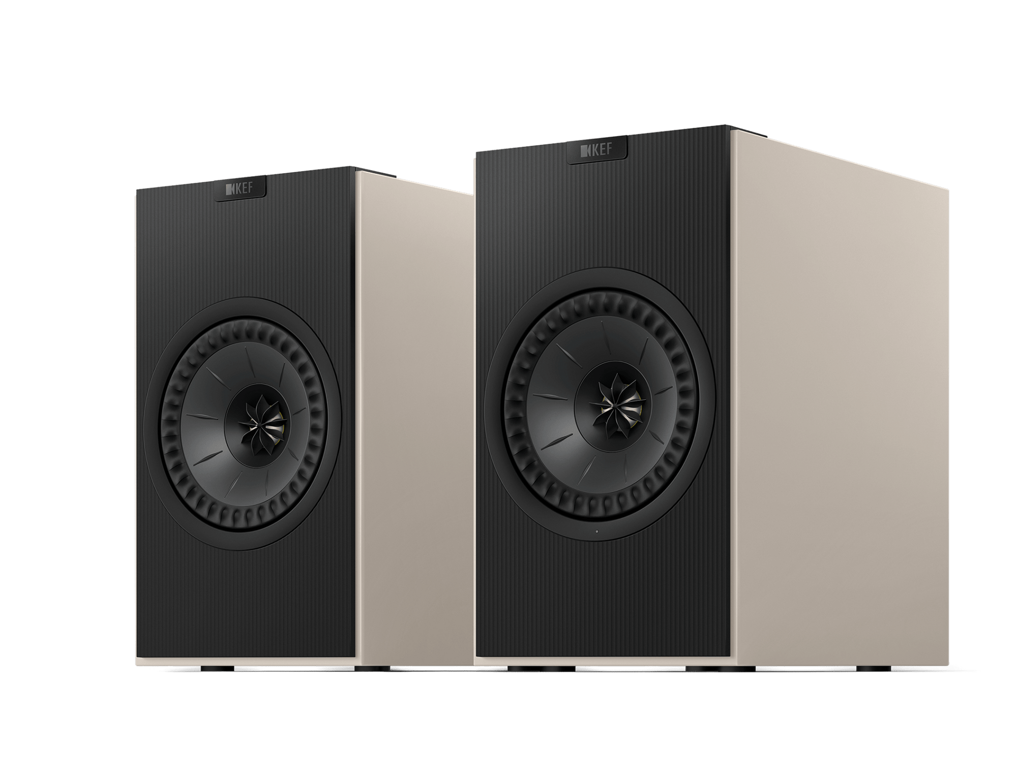 KEF Coda W Active Speakers in Nickel Grey, pair