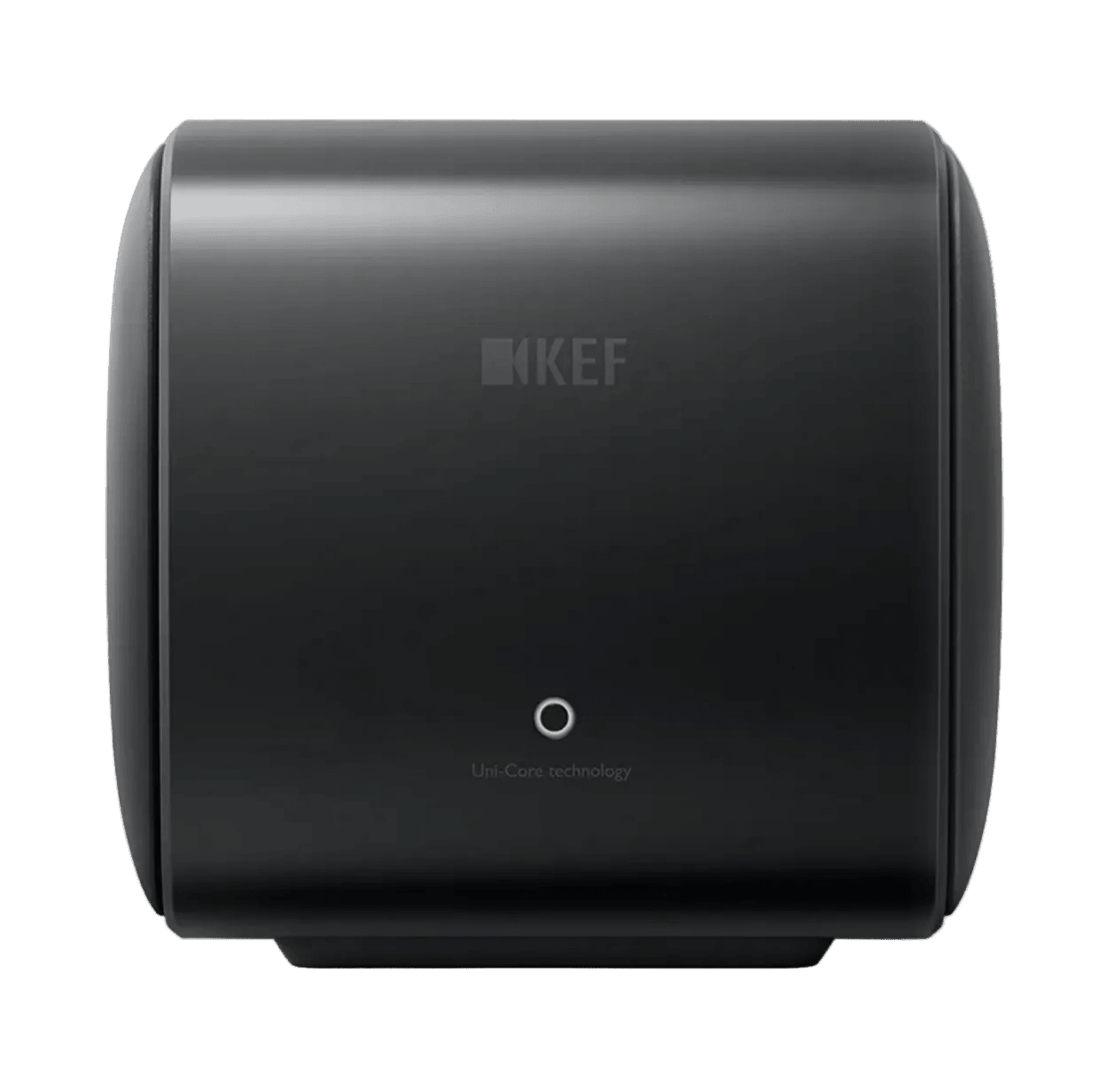 KEF KC62 Dual 6" Subwoofer in Carbon Black, front image