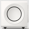 KEF KC92 Dual 9" Subwoofer in White, front  view