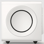 KEF KC92 Dual 9" Subwoofer in White, front  view