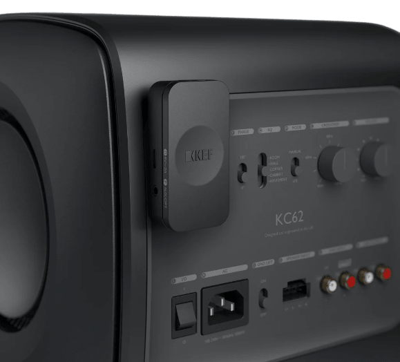 KEF KW2 RX Receiver, in use on the KC62