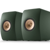 KEF LS50 Meta Passive Speakers in Moss Green pair, front