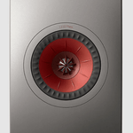 KEF LS50 Meta Passive bookself speakers - front image in titanium