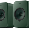 KEF-LSX11-LT-Wireless-Bookshelf-Speakers-Sage-Green-pair-Vinyl-Revial. Pair