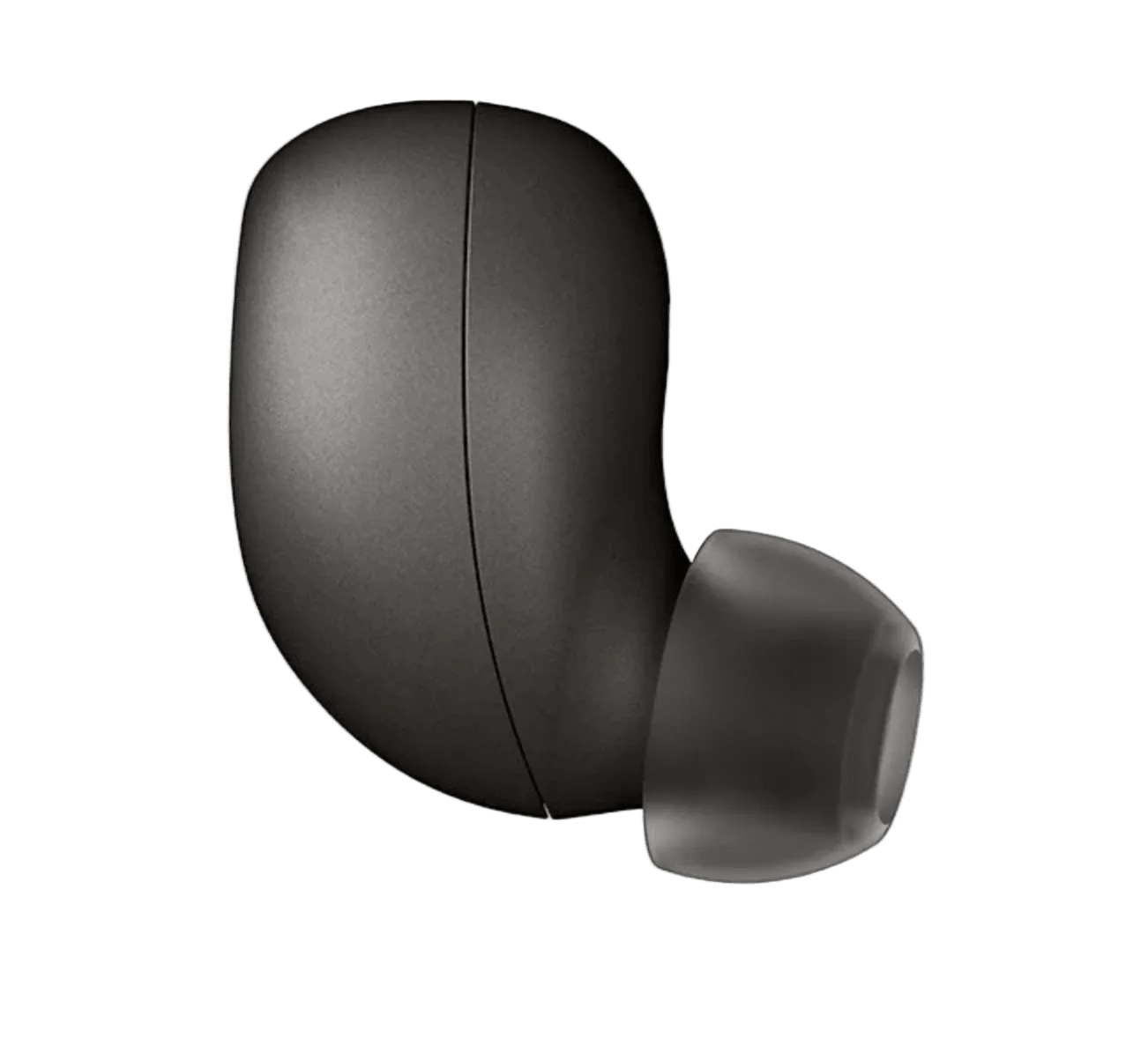 KEF Mu3 Noise Cancelling True Wireless Earbuds in Charcoal Grey, profile