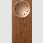KEF R5 Meta Floorstanding Speakers in Walnut. Individual speaker