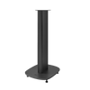 KEF S-Luxe Floor Stand in slate grey.  Individual Stand shown