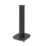 KEF S-Luxe Floor Stand in slate grey.  Individual Stand shown