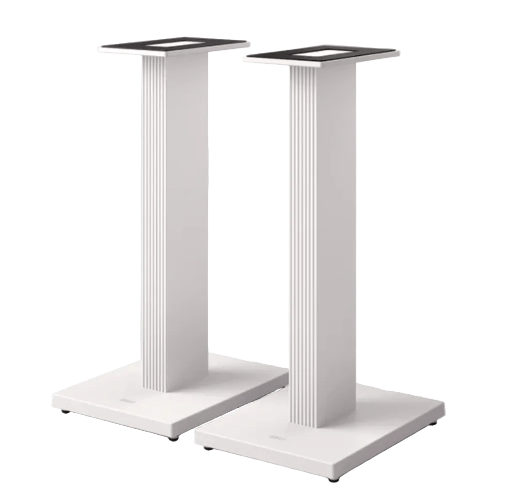 KEF SQ1 Speaker Stands in Mineral White 