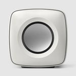 KEF KC62 Dual 6" Subwoofer in Mineral White, front image