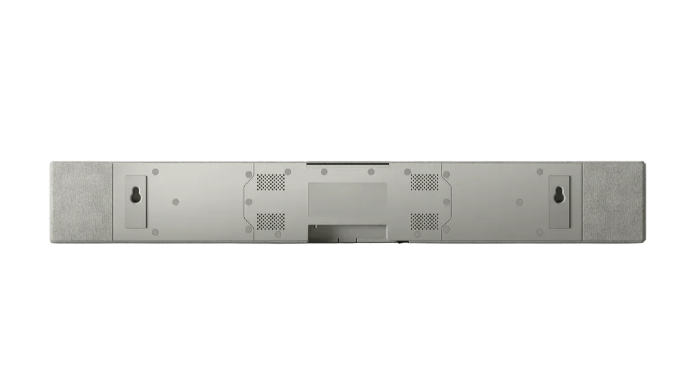 KEF XIO Soundbar in Storm Grey, bottom