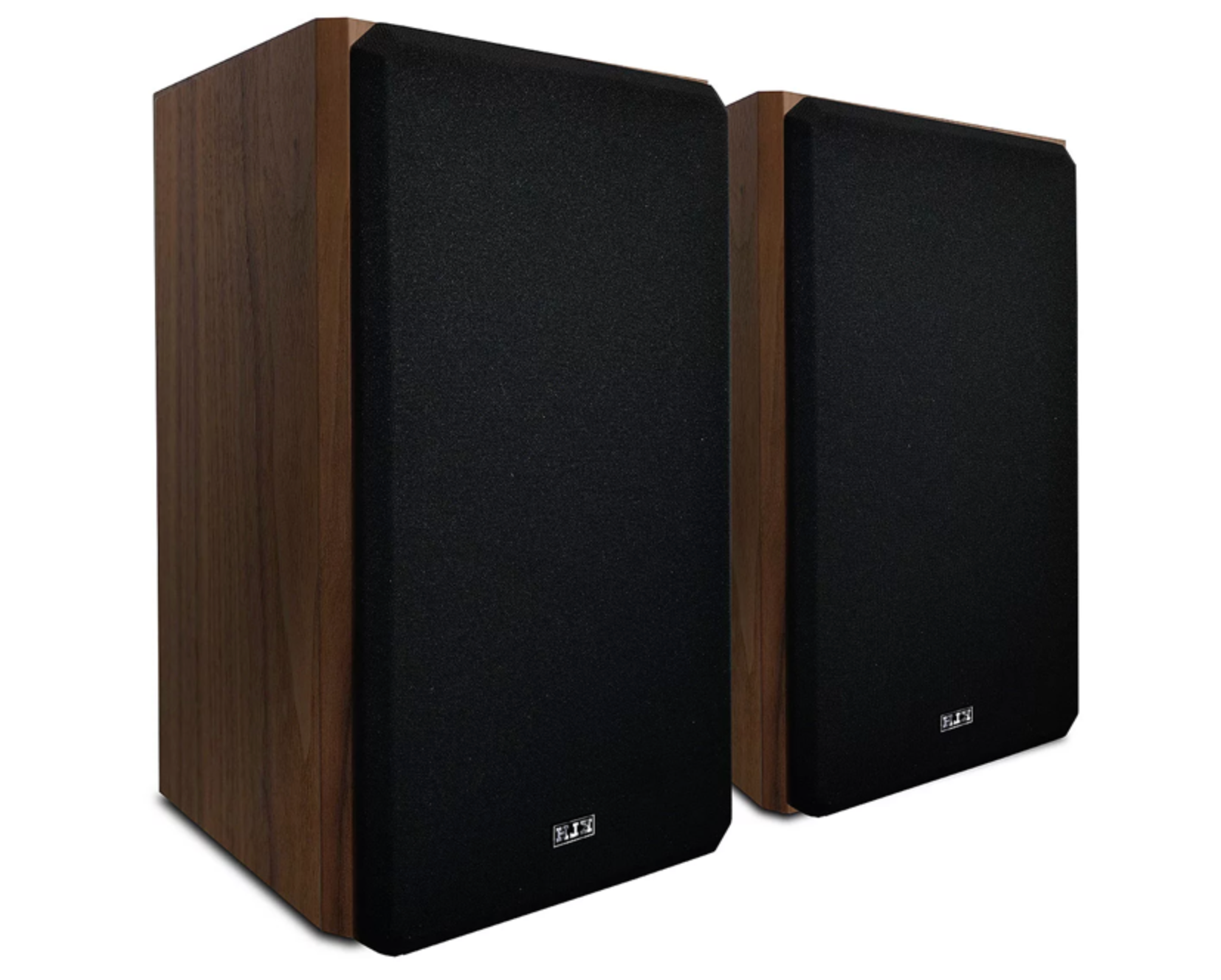 KLH Kendall 2B Bookshelf Speakers in English Walnut Pair, without grille