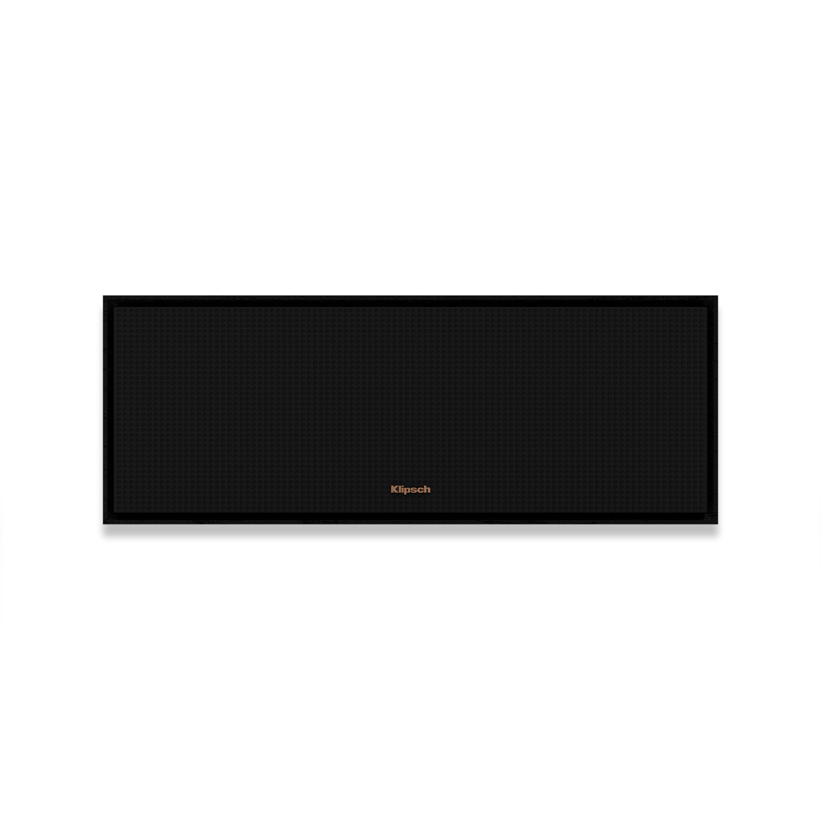 Klipsch R 50C in ebony.  Image with grille