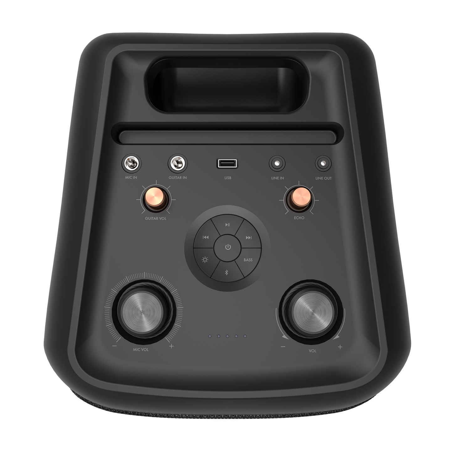 Klipsch GIG XXL Portable Bluetooth Speaker. Controls
