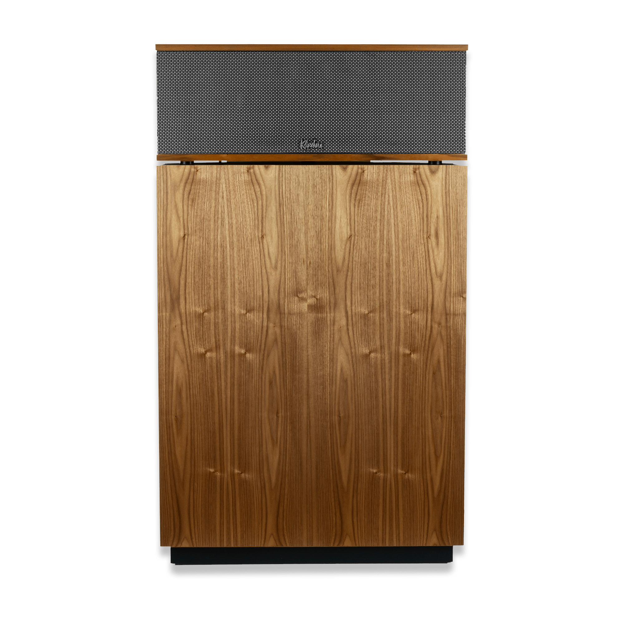 Klipsch Khorn AK6 Speakers in Walnut.  Front image