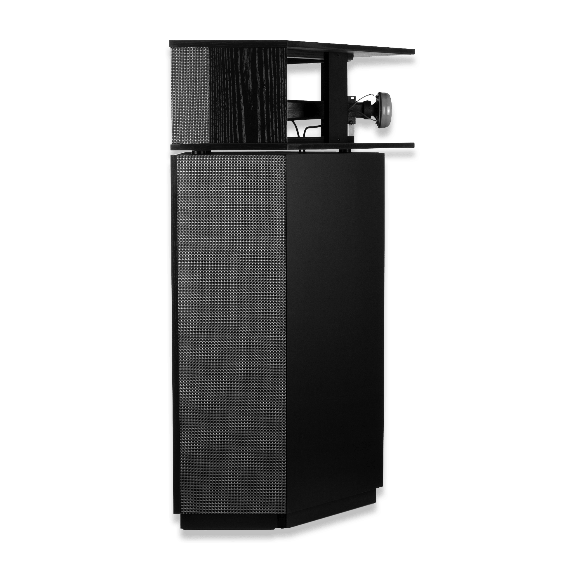 Klipsch Khorn AK6 Speakers in Satin Black. Internal image