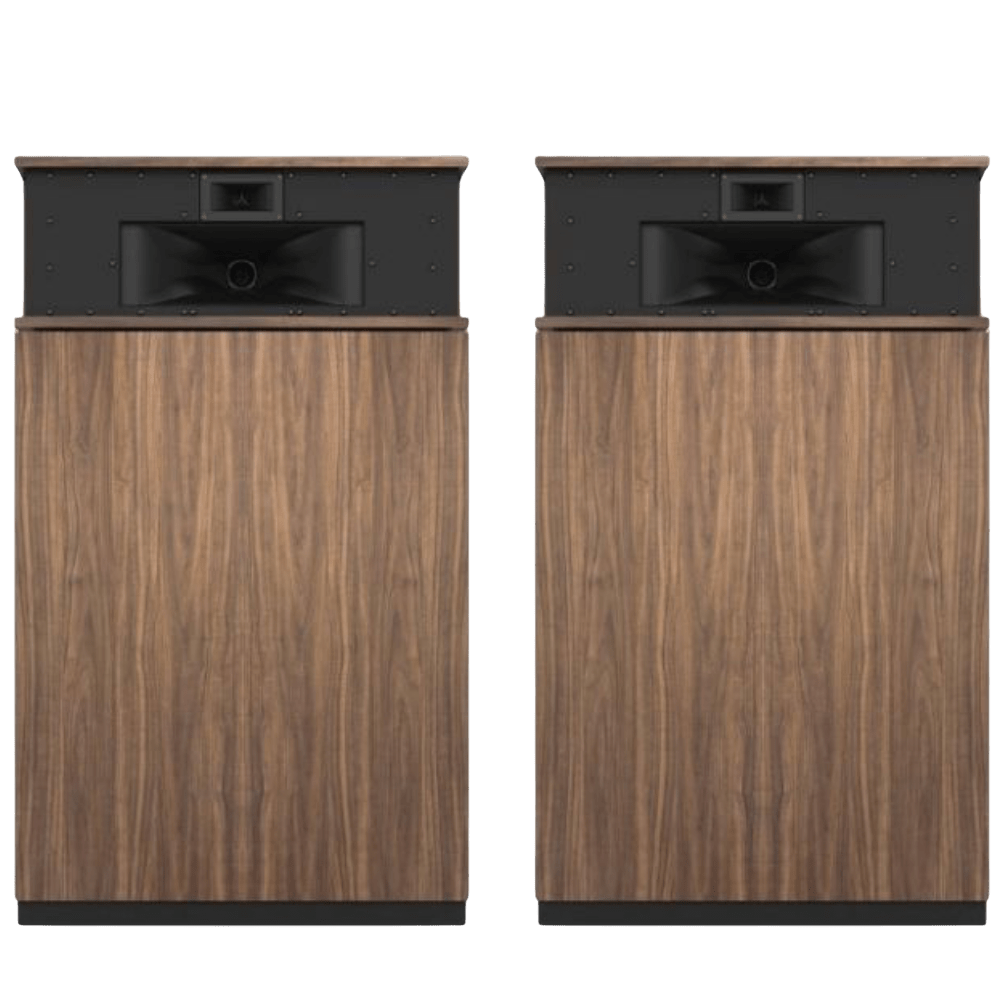 Klipsch Klipschorn AK7 Floorstanding Speakers in American Walnut without grille