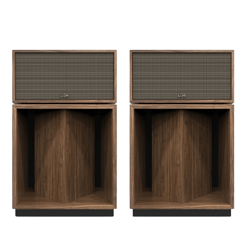Klipsch La Scala AL6 Floorstanding Speakers in American Walnut, with grille