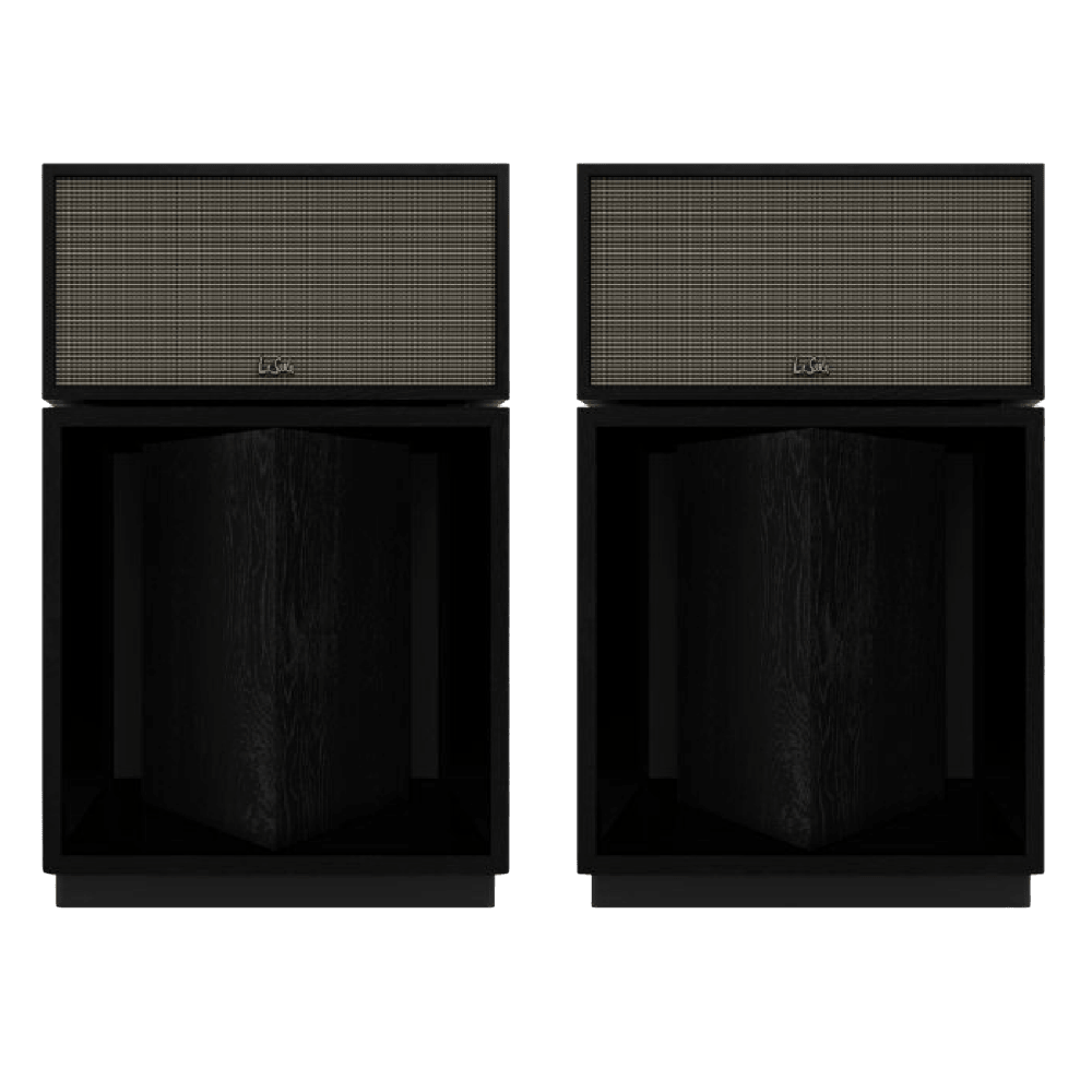 Klipsch La Scala AL6 Floorstanding Speakers in Black Ash,  with grille