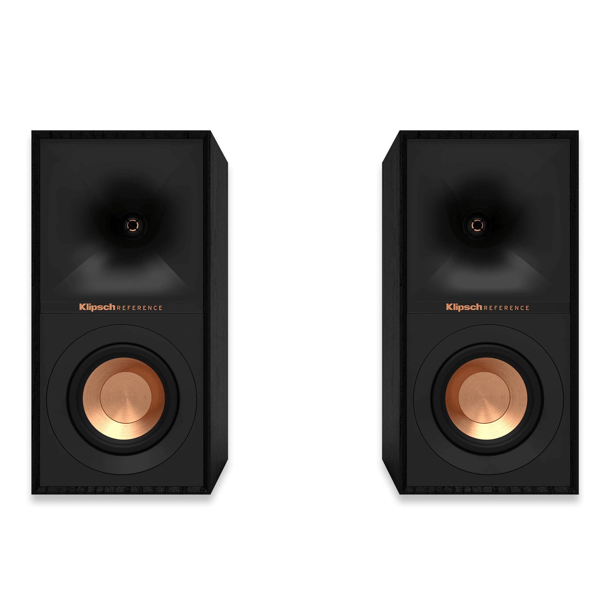 Klipsch R-40M front view, no grille