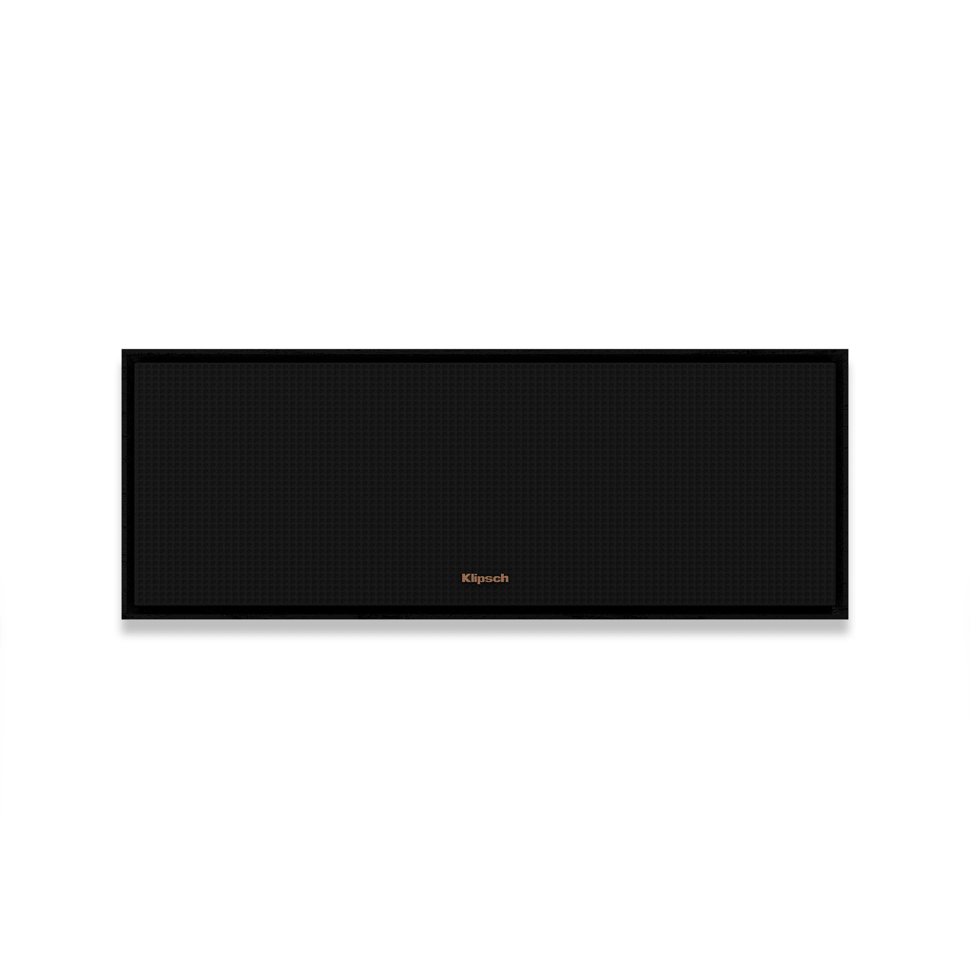 Klipsch R 50C in ebony.  Image with grille