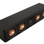 Klipsch RP-404C II Centre Channel Speaker in ebony, angled with no grille