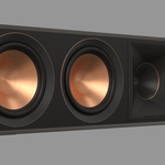 Klipsch RP 504C ii Walnut Centre Speaker, side image no grille
