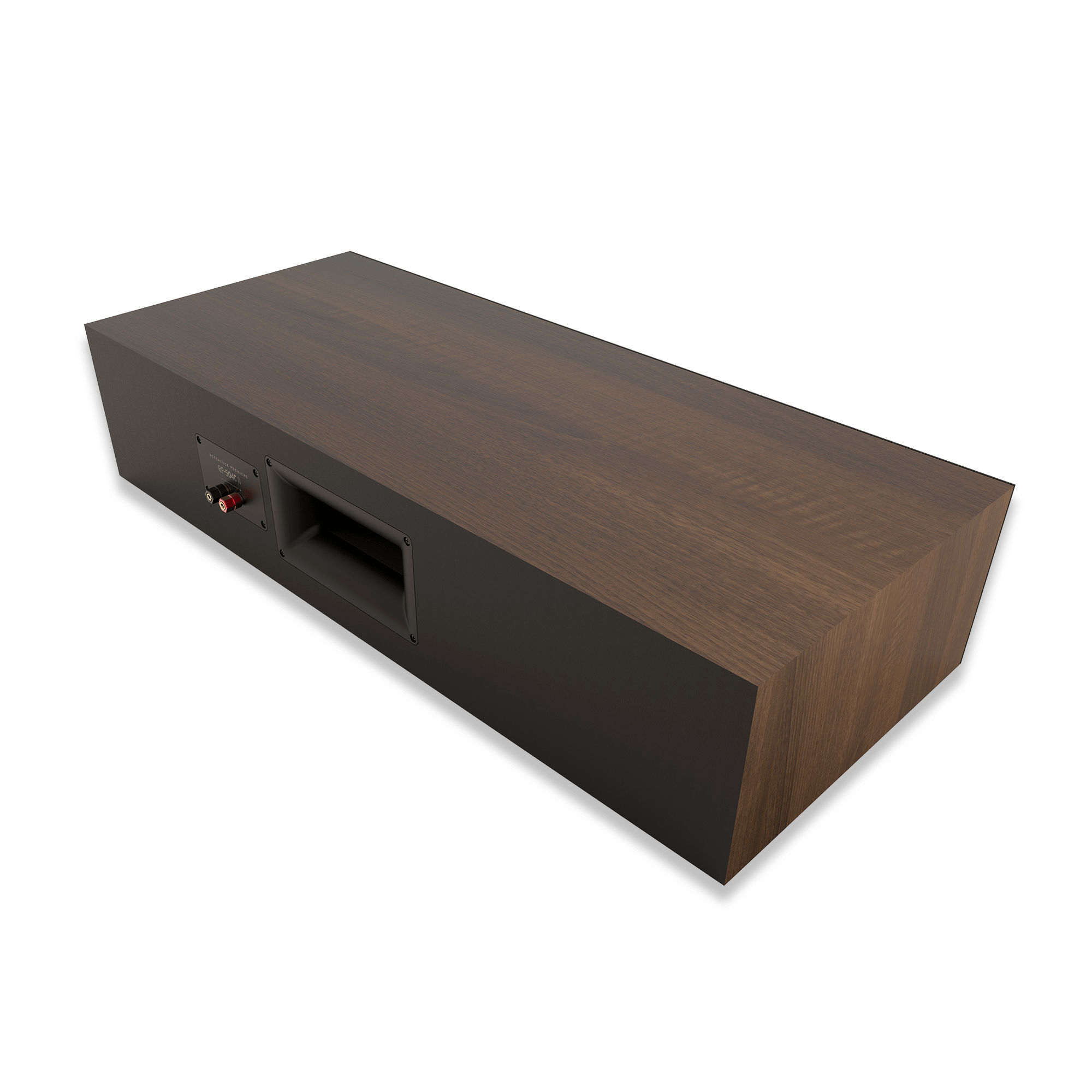 Klipsch RP 504C ii Walnut Centre Speaker, rear image