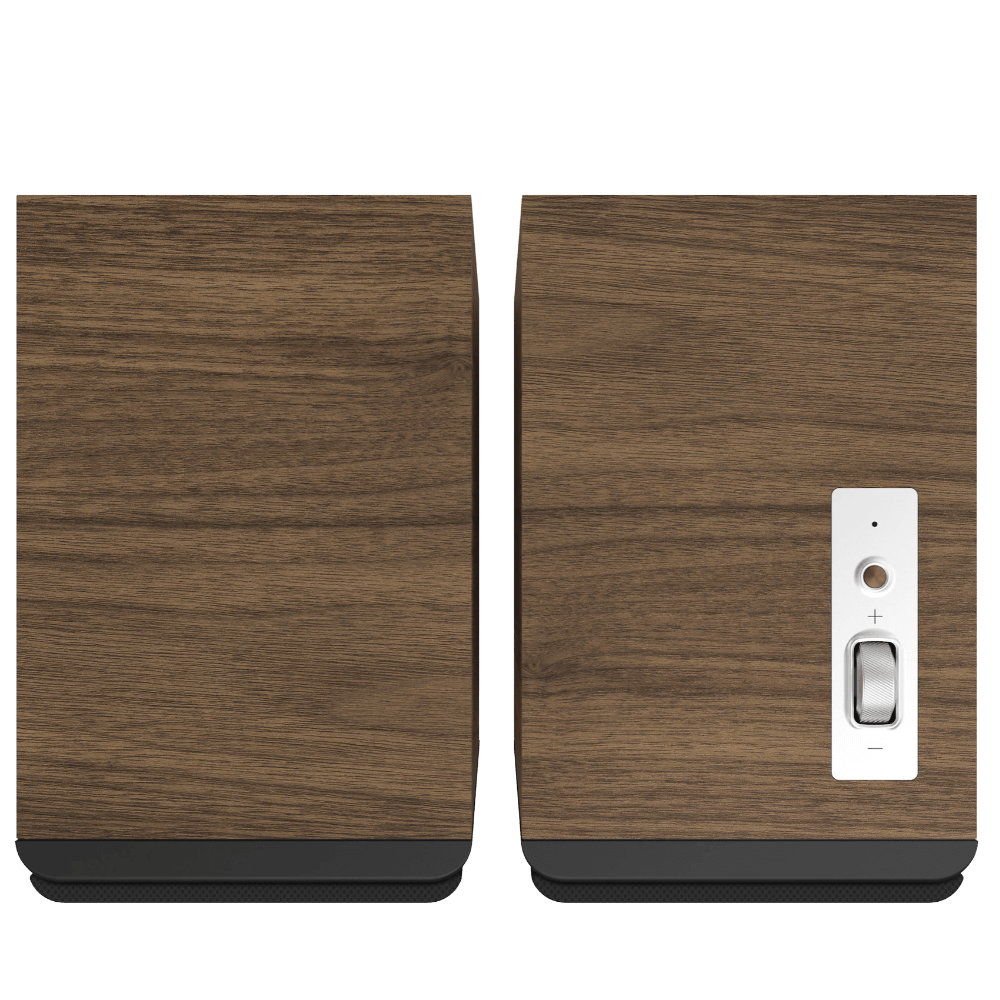 Klipsch The Fives II Powered Speaker pair in Walnut, top