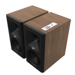 Klipsch The Fives II Powered Speaker pair in Walnut, no grille