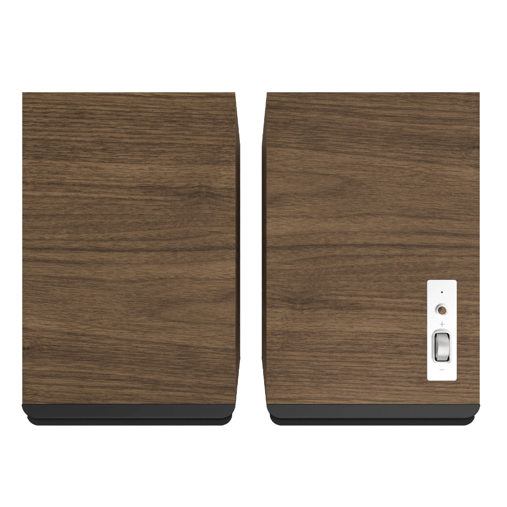 Klipsch The Nines II Powered Speakers in Walnut, top