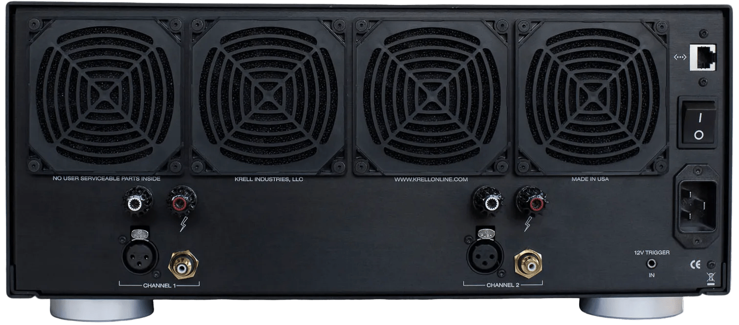KRELL Duo 125 XD Stereo Power Amplifier, back