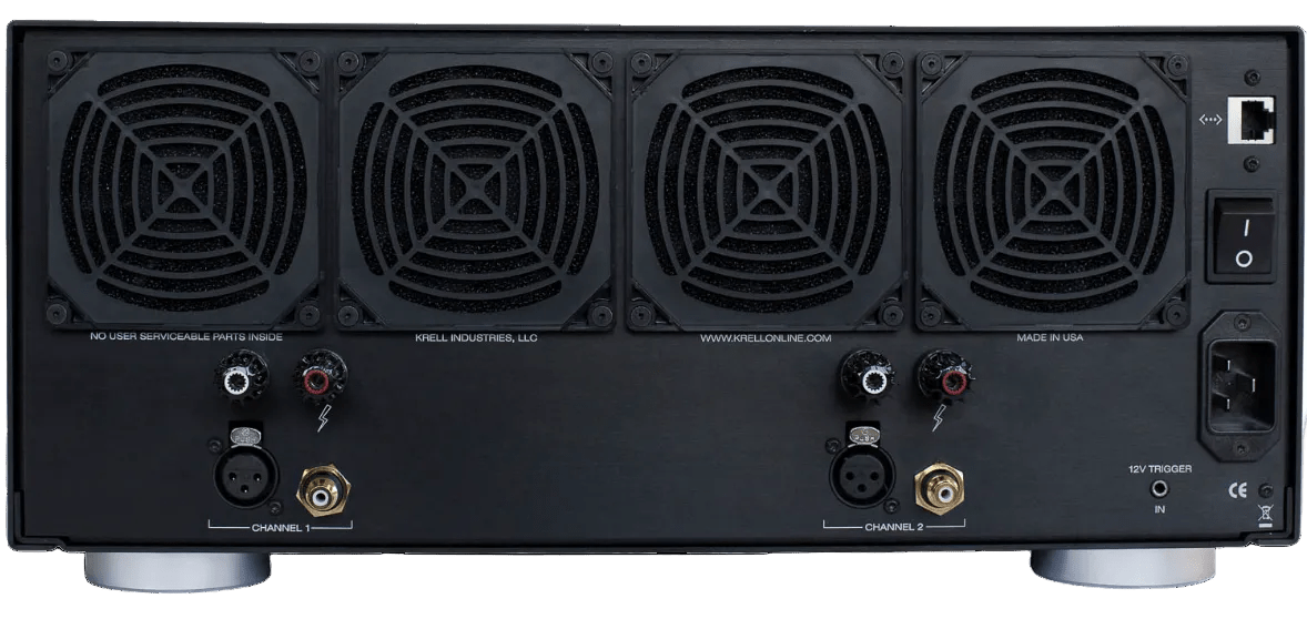 KRELL Duo 300 XD Stereo Power Amplifier, back