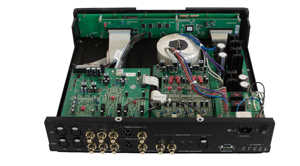 KRELL Illusion II Pre-Amplifier, whats inside