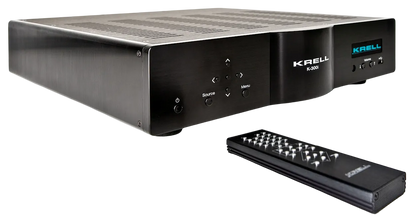 KRELL K-300i Integrated Stereo Amplifier in Black with remote control