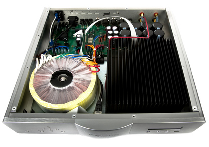 KRELL K-300i Integrated Stereo Amplifier in Silver. Inside unit