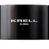 KRELL K-300i Integrated Stereo Amplifier in Black. Front of unit