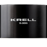 KRELL K-300i Integrated Stereo Amplifier in Black. Front of unit