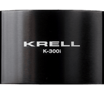 KRELL K-300i Integrated Stereo Amplifier in Black. Front of unit