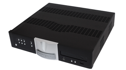 KRELL Illusion II Pre-Amplifier, top and front angled to the left