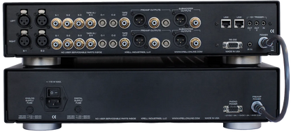 KRELL Illusion Pre-Amplifier, rear