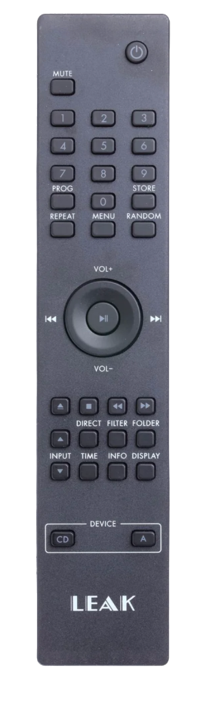 LEAK CDT CD Transport, remote control