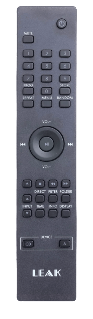 LEAK CDT CD Transport, remote control