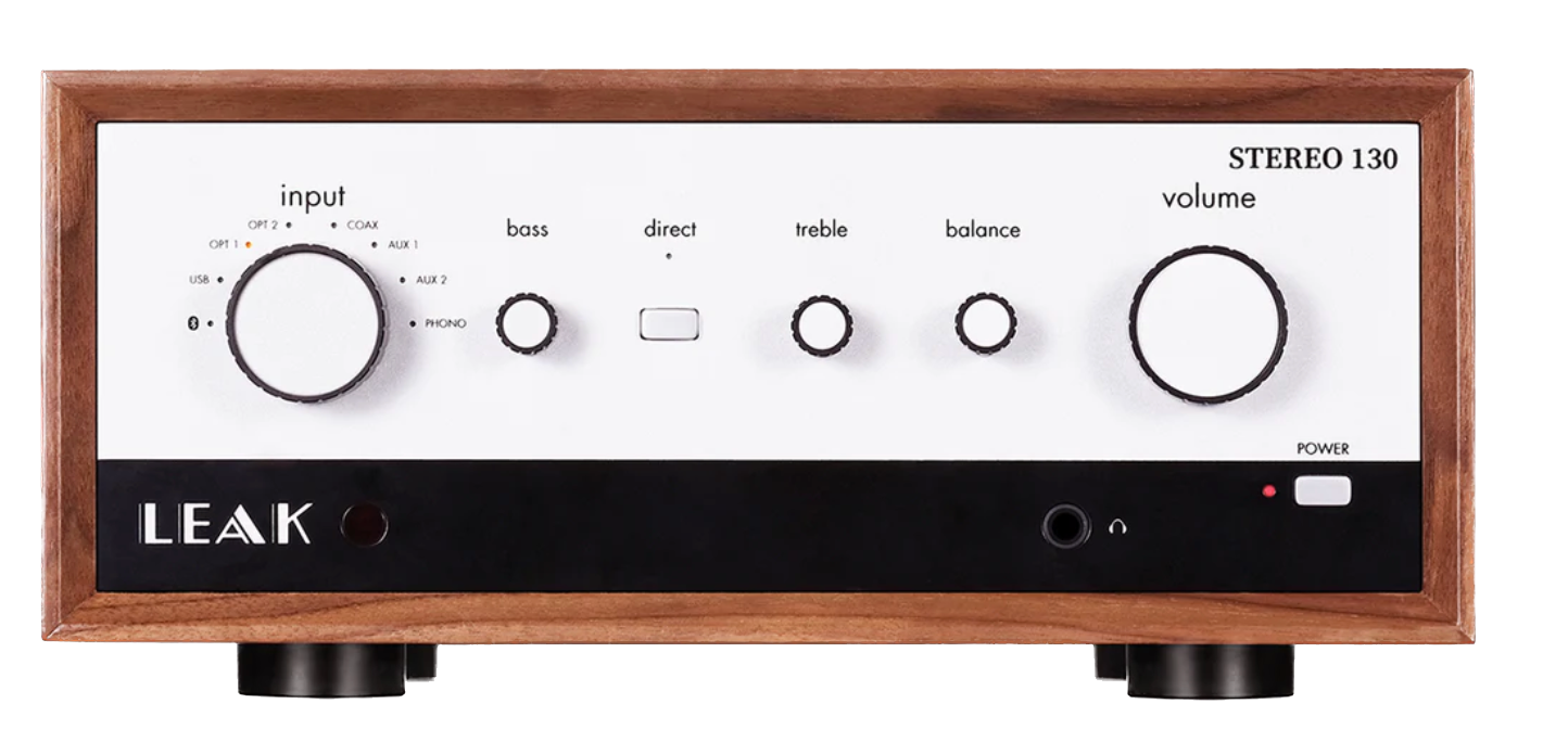 LEAK Stereo 130 Integrated Amplifier, front