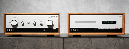 LEAK Stereo 130 Integrated Amplifier paired with LEAK's CDT CD Transport