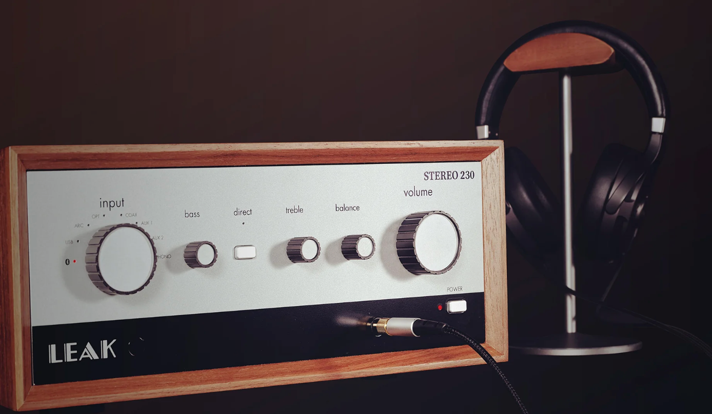 LEAK Audio Stereo 230 Integrated Amplifier, hero image