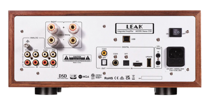 LEAK Audio Stereo 230 Integrated Amplifier, front