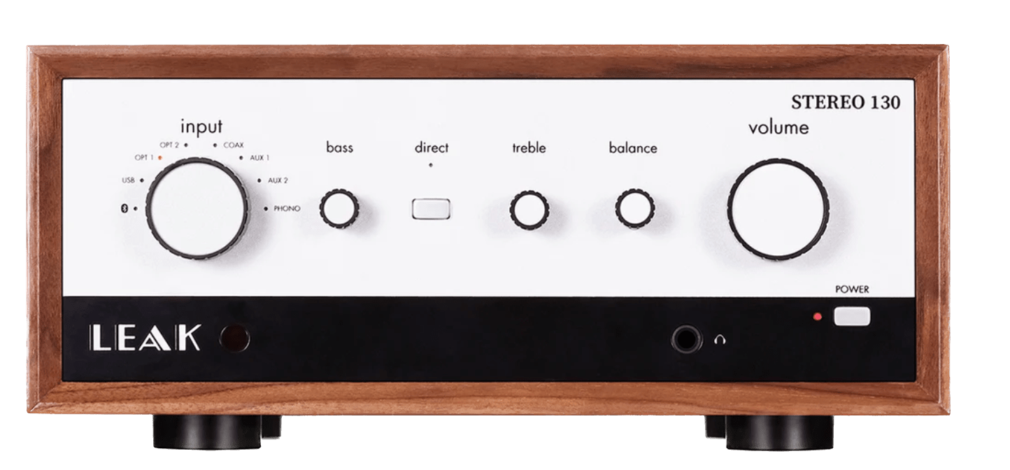 LEAK Stereo 130 Integrated Amplifier, front